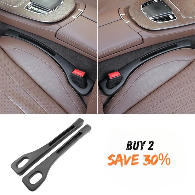 🚗 Car Seat Gap Plug with Storage Slot